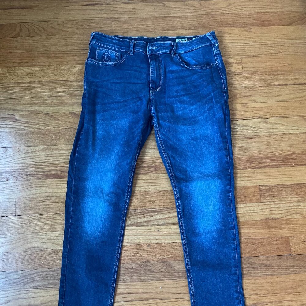 Men's Skinny Blue Jeans